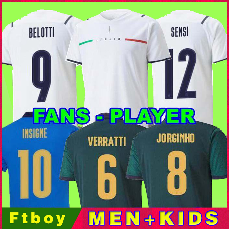 2020 2021 BARELLA SENSI INSIGNE Soccer Jersey 20 21 CHIELLINI BELOTTI Italia Maglie da calcio BERNARDESCHI FOOTBALL SHIRTS men kids, Kids home
2020 2021 BARELLA SENSI INSIGNE Soccer Jersey 20 21 CHIELLINI BELOTTI Italia Maglie da calcio BERNARDESCHI FOOTBALL SHIRTS men kids, Kids home