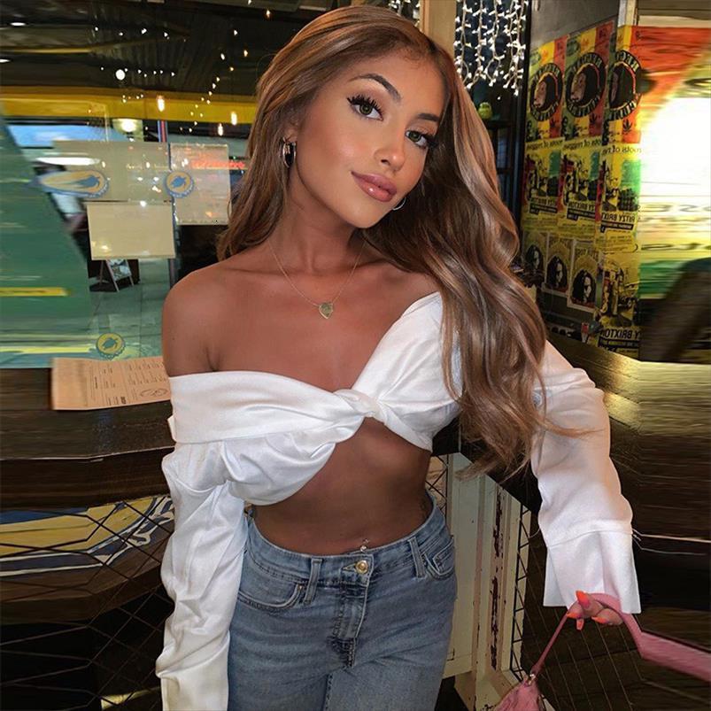 Chronstyle Nbsp Ol Women Shirt Off Shoulder Slash Neck Crop Tops Sexy Backless V Breast Long Flare Sleeve Shirts Clubwear, White
Chronstyle Nbsp Ol Women Shirt Off Shoulder Slash Neck Crop Tops Sexy Backless V Breast Long Flare Sleeve Shirts Clubwear, White