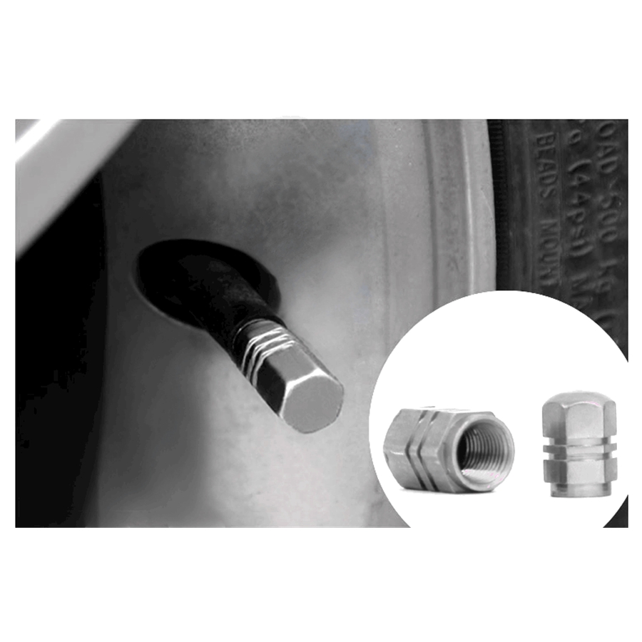 4PCS Universal Repair Kits Wheel Caps Theftproof Aluminum Car Tires Valves Tyre Stem Vehicle Tools Air Valve Airtight