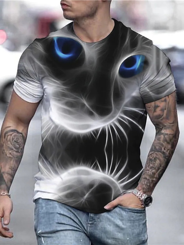2021 cat animal men graphic t-shirts summer 3d print casual streetwear cosplay costume t shirt fashion harajuku tees clothing, White;black
2021 cat animal men graphic t-shirts summer 3d print casual streetwear cosplay costume t shirt fashion harajuku tees clothing, White;black