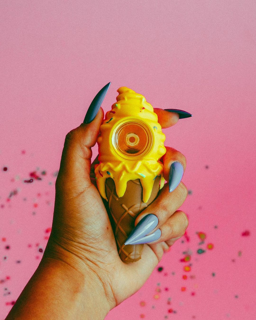 Ice Cream Funny Design Smoking Pipes indestructible Silicone Material Herb Tobacco Pipe with Glass Bowl Smoking Accessories
Ice Cream Funny Design Smoking Pipes indestructible Silicone Material Herb Tobacco Pipe with Glass Bowl Smoking Accessories