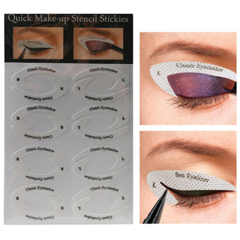 Eyeliner Makeup Template Sticker Set Eyeshadow Eye Drawing Lining Stencils Stickers Adhesive Tips, 01
Eyeliner Makeup Template Sticker Set Eyeshadow Eye Drawing Lining Stencils Stickers Adhesive Tips, 01
