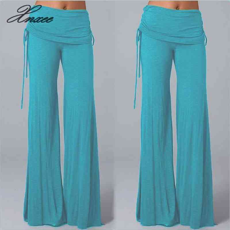 women long flared wide leg pants summer ladies casual loose trousers layers fashion solid culottes plus size, Black;white
women long flared wide leg pants summer ladies casual loose trousers layers fashion solid culottes plus size, Black;white