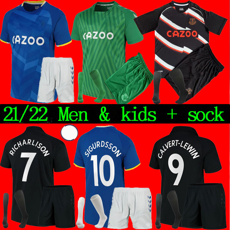 men +kids kit 2021 CALVERT-LEWIN Soccer Jerseys JAMES RICHARLISON 21 22 DIGNE SIGURDSSON DOUCOURE BERNARD Football Shirt fans & player, Black;yellow
men +kids kit 2021 CALVERT-LEWIN Soccer Jerseys JAMES RICHARLISON 21 22 DIGNE SIGURDSSON DOUCOURE BERNARD Football Shirt fans & player, Black;yellow