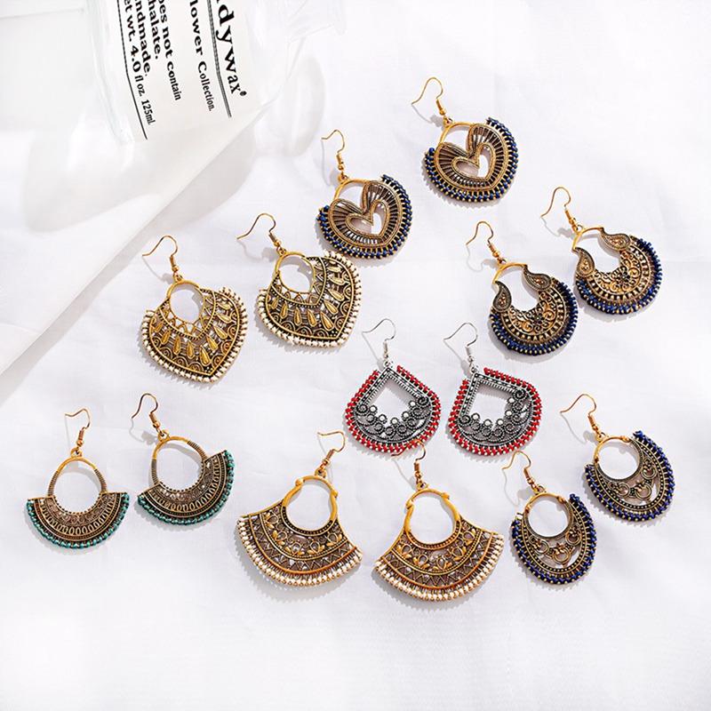 Dangle & Chandelier Jhumka Jewelry 2021 Retro Afghan Gypsy Hollow Geometric Heart Shape Water Drop Hanging Earrings For Women Brincos
Dangle & Chandelier Jhumka Jewelry 2021 Retro Afghan Gypsy Hollow Geometric Heart Shape Water Drop Hanging Earrings For Women Brincos