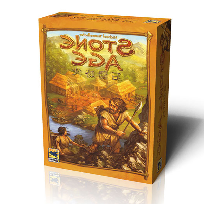 Super Classical STONE AGE Board Game Table Games Cards Gift