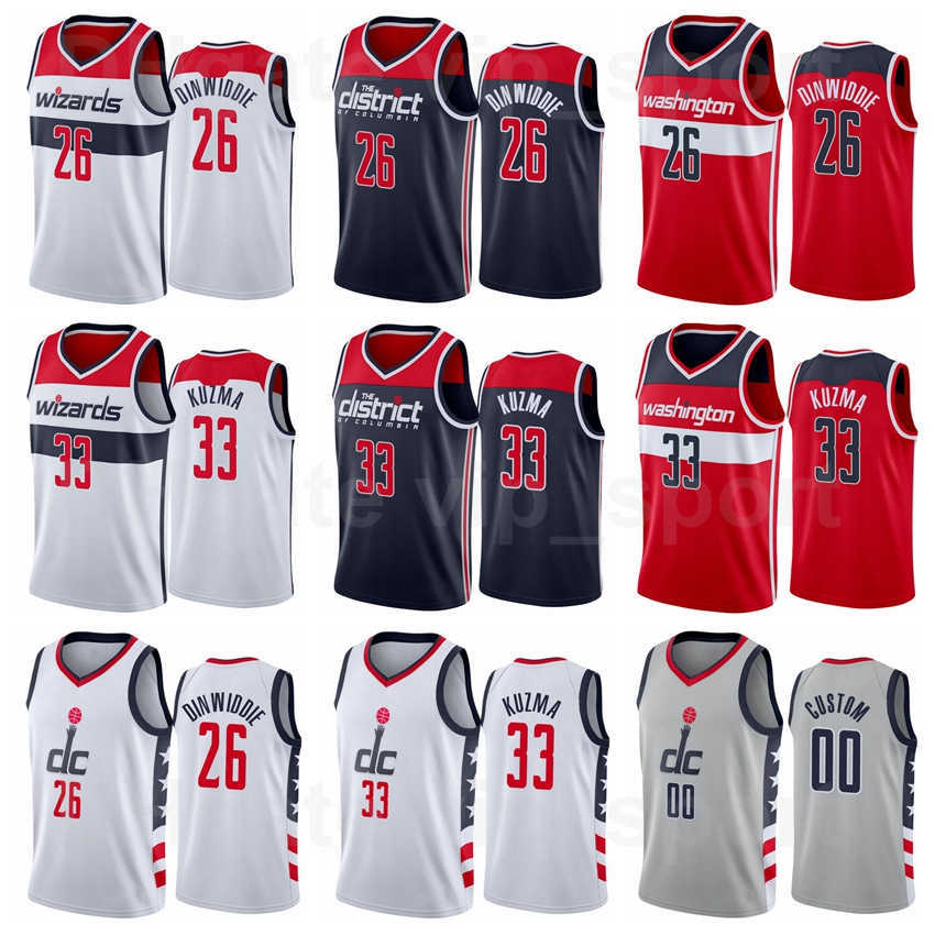 Men Kids Women Print Montrezl Harrell Jersey Basketball Spencer Dinwiddie 26 Kyle Kuzma 33 Corey Kispert Kentavious Caldwell-Pope Team Navy, Grey
Men Kids Women Print Montrezl Harrell Jersey Basketball Spencer Dinwiddie 26 Kyle Kuzma 33 Corey Kispert Kentavious Caldwell-Pope Team Navy, Grey