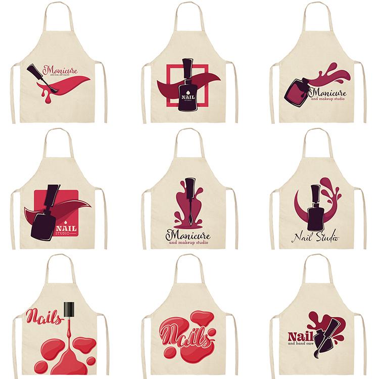 Nail Polish Lipstick Kitchen Aprons For Women Cotton Linen Bibs Cleaning Pinafore Home Cooking Apron Waist Barista BBQ
Nail Polish Lipstick Kitchen Aprons For Women Cotton Linen Bibs Cleaning Pinafore Home Cooking Apron Waist Barista BBQ