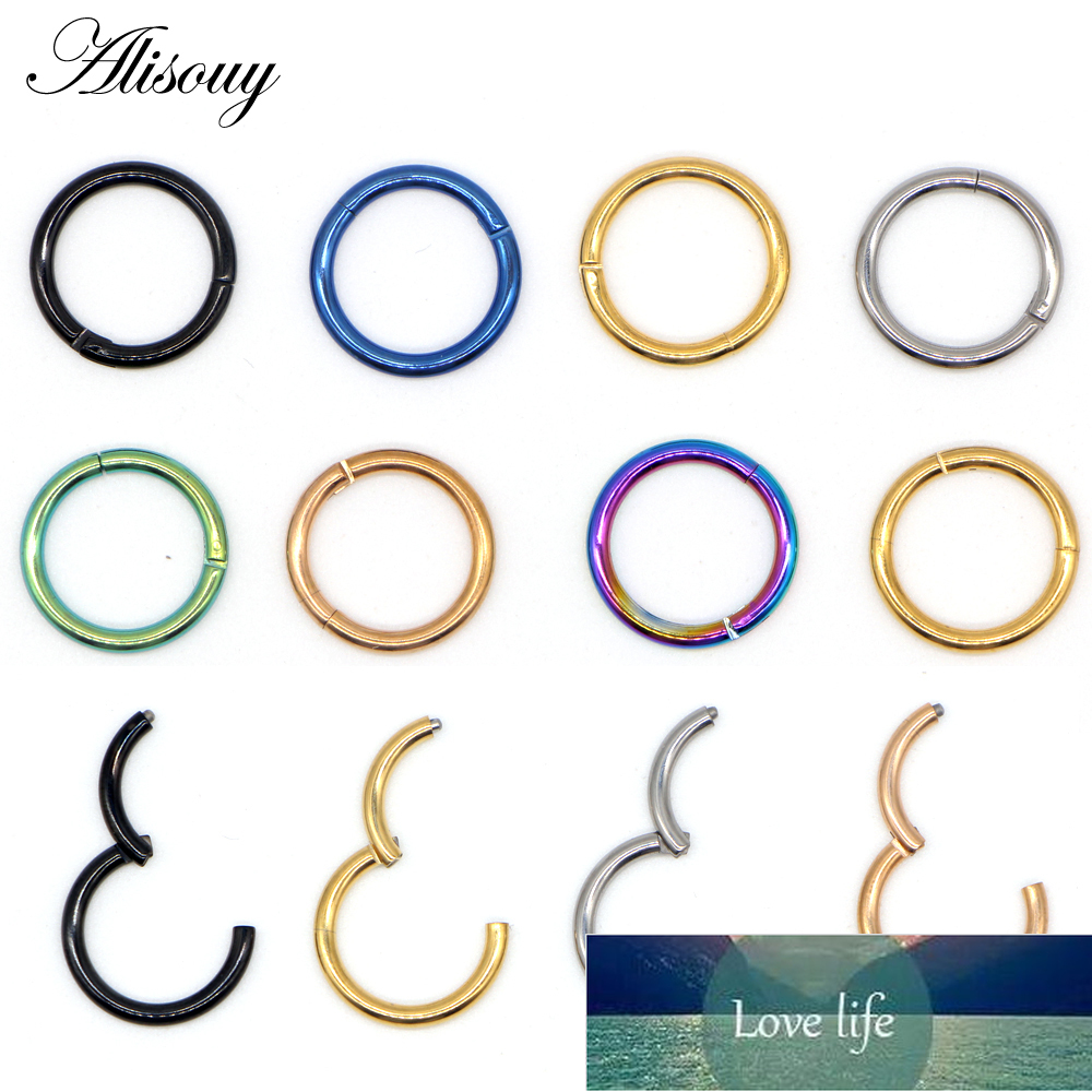 Alisouy 1PC Steel Tiny Nostril Segment Septo Nose Rings Captive Ear Nose Hoop Piercings Clip on Helix Rings Body Jewelry 7 Color Factory price expert design Quality
Alisouy 1PC Steel Tiny Nostril Segment Septo Nose Rings Captive Ear Nose Hoop Piercings Clip on Helix Rings Body Jewelry 7 Color Factory price expert design Quality