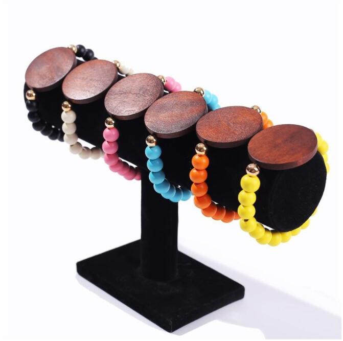 Candy Color Wood Beaded bracelet for Women Men Gift Personalized Wooden Beads Stretch Bracelets
Candy Color Wood Beaded bracelet for Women Men Gift Personalized Wooden Beads Stretch Bracelets