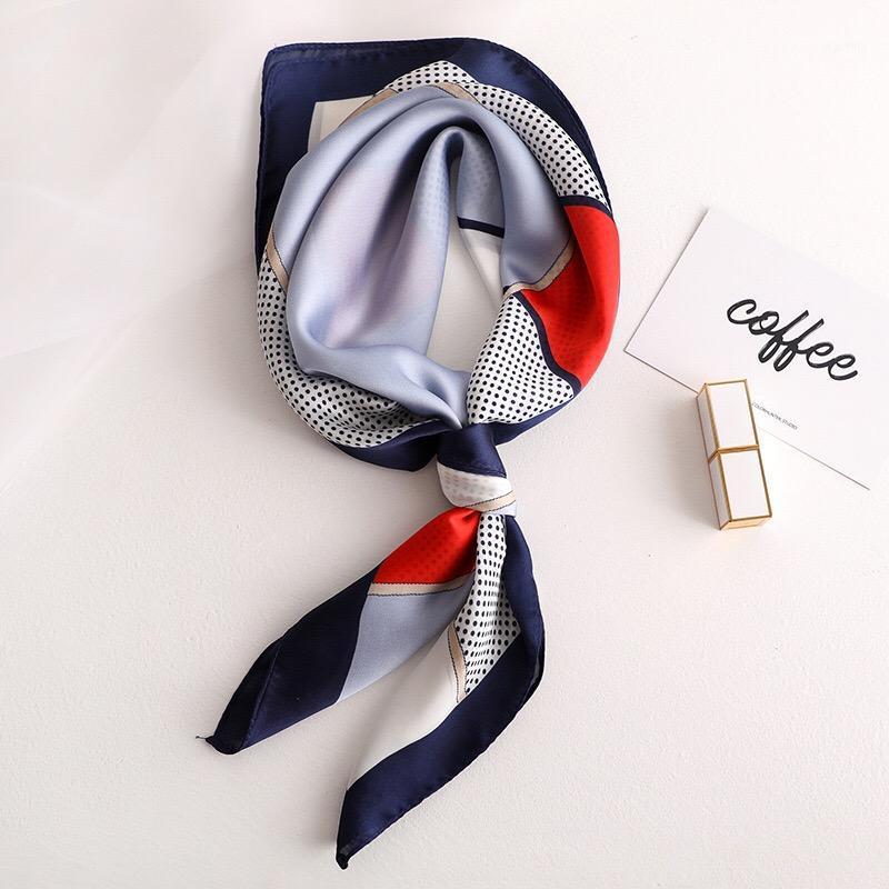 Scarves 70cmx70cm Square Silk Women's Versatile Spring And Autumn Professional Wear Accessories Neckbands, Blue;gray
Scarves 70cmx70cm Square Silk Women's Versatile Spring And Autumn Professional Wear Accessories Neckbands, Blue;gray