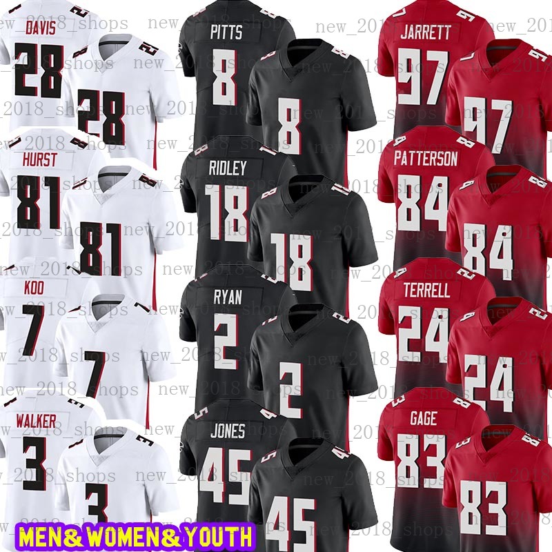 8 Kyle Pitts Ridley Younghoe Koo 2 Matt Ryan Deion Jones Grady Jarrett A.J. Terrell Men Cordarrelle Patterson Football Jersey Dante Fowler Jr Sharpe Jaylinn Hawkins, Custom men jersey(lie ying)
8 Kyle Pitts Ridley Younghoe Koo 2 Matt Ryan Deion Jones Grady Jarrett A.J. Terrell Men Cordarrelle Patterson Football Jersey Dante Fowler Jr Sharpe Jaylinn Hawkins, Custom men jersey(lie ying)