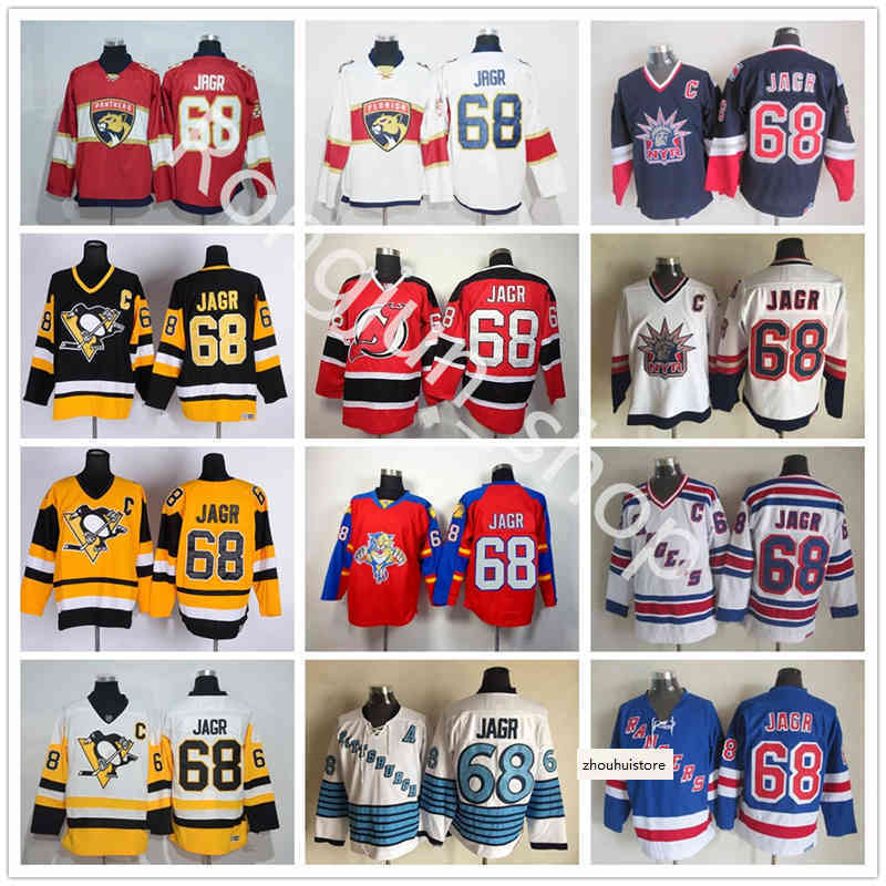 Vintage CCM 68 Jaromir Jagr Jerseys Pittsburgh Penguins Ice Hockey Jaromir Jagr Jersey White Red Stitched Retro Black Blue Yellow, Ccm as picture
Vintage CCM 68 Jaromir Jagr Jerseys Pittsburgh Penguins Ice Hockey Jaromir Jagr Jersey White Red Stitched Retro Black Blue Yellow, Ccm as picture