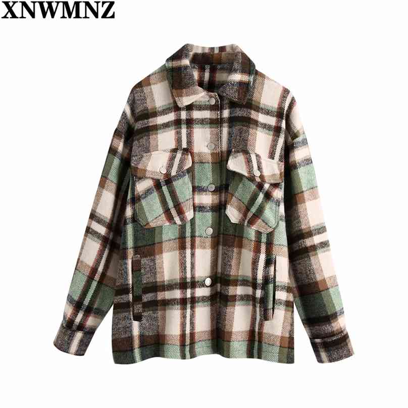 Vintage Winter Women green plaid Long Coat Jacket Casual High Quality Warm Overcoat Fashion Coats Loose Outerwear 210520, Picture color
Vintage Winter Women green plaid Long Coat Jacket Casual High Quality Warm Overcoat Fashion Coats Loose Outerwear 210520, Picture color