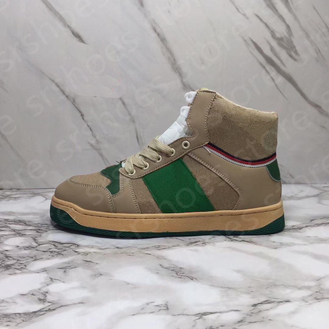 Distressed Screeners High Top Baskets Shoes Green Red Stripe ACE Casual Boots Basket Sports Sneaker Italy Luxurys Dirty Design Trainers, Red brown
Distressed Screeners High Top Baskets Shoes Green Red Stripe ACE Casual Boots Basket Sports Sneaker Italy Luxurys Dirty Design Trainers, Red brown