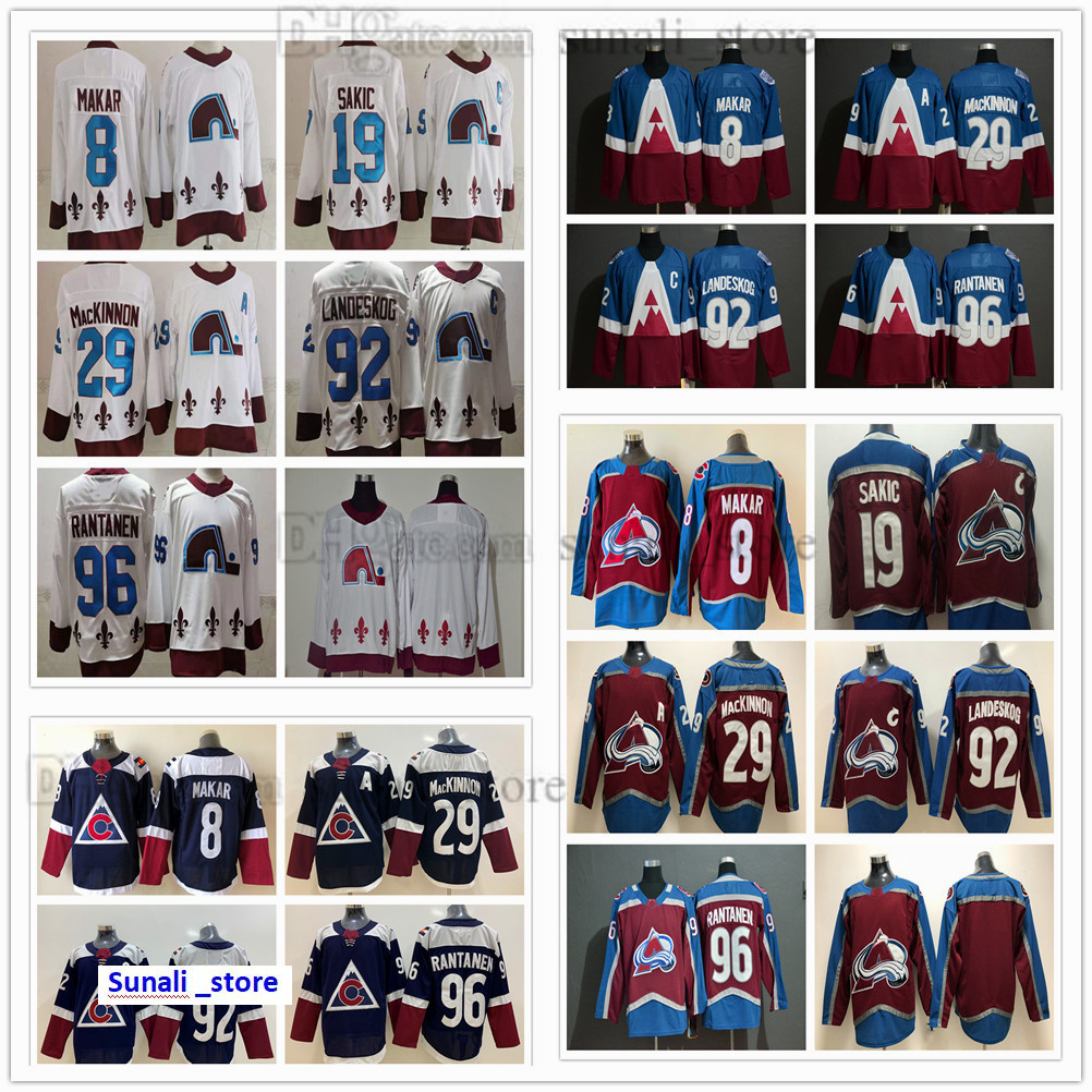 2021-2022 Ice Hockey 29 Nathan MacKinnon Jersey Stadium Series 8 Cale Makar 19 Joe Sakic 92 Gabriel Landeskog 96 Mikko Rantanen Reverse Retro Red White Blue
2021-2022 Ice Hockey 29 Nathan MacKinnon Jersey Stadium Series 8 Cale Makar 19 Joe Sakic 92 Gabriel Landeskog 96 Mikko Rantanen Reverse Retro Red White Blue