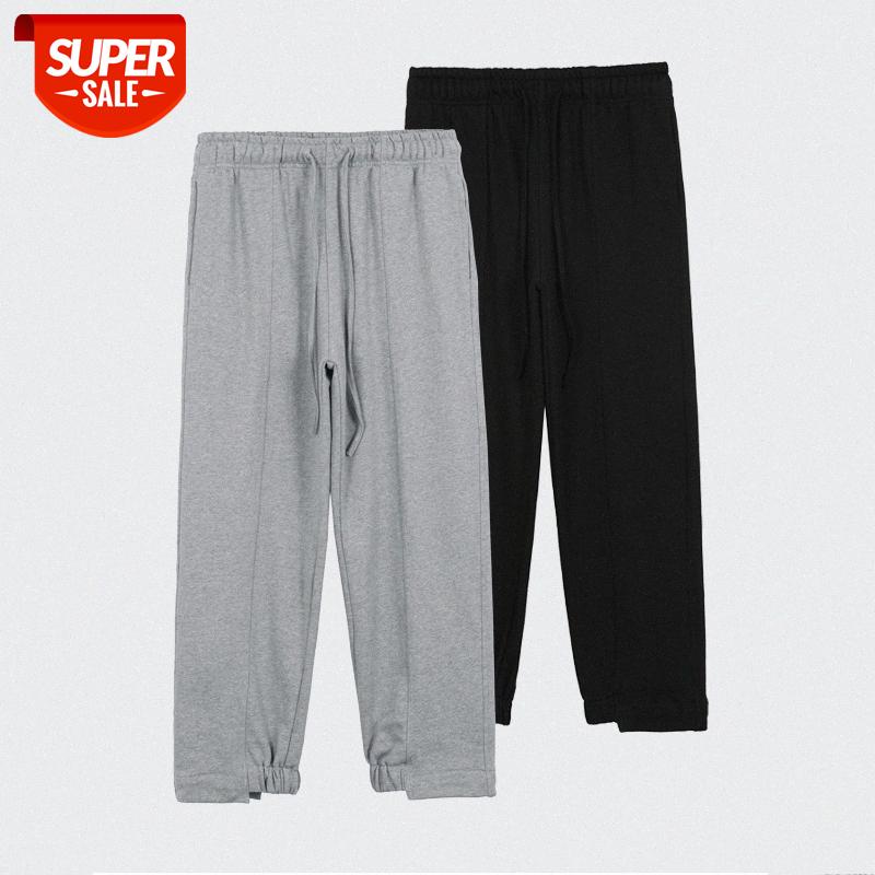 American street hip-hop retro solid color sports pants men's loose straight drawstring half-tied terry long #vD08, Black
American street hip-hop retro solid color sports pants men's loose straight drawstring half-tied terry long #vD08, Black