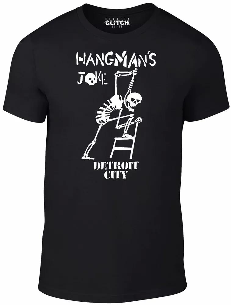 Hangman's Joke Men's T-Shirt - The Crow Brandon Lee Bruce Eric Draven Horror, White;black
Hangman's Joke Men's T-Shirt - The Crow Brandon Lee Bruce Eric Draven Horror, White;black