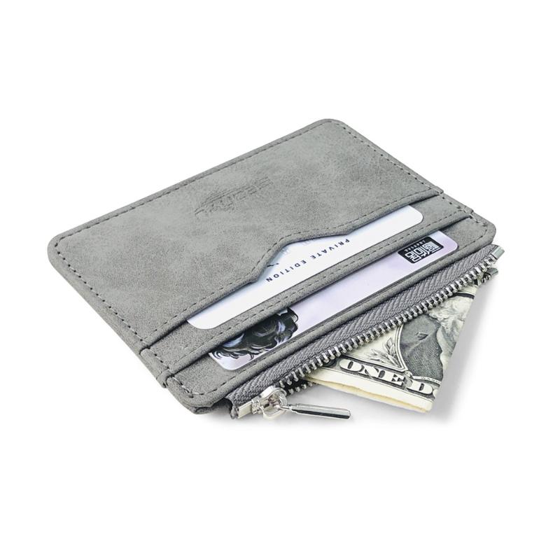 Card Holders Men's Wallet Organizer Slim ID /Bank/ Holder Coin Pouch Case Bag Short Matte Leather Retro Minimalist Purse, Black
Card Holders Men's Wallet Organizer Slim ID /Bank/ Holder Coin Pouch Case Bag Short Matte Leather Retro Minimalist Purse, Black