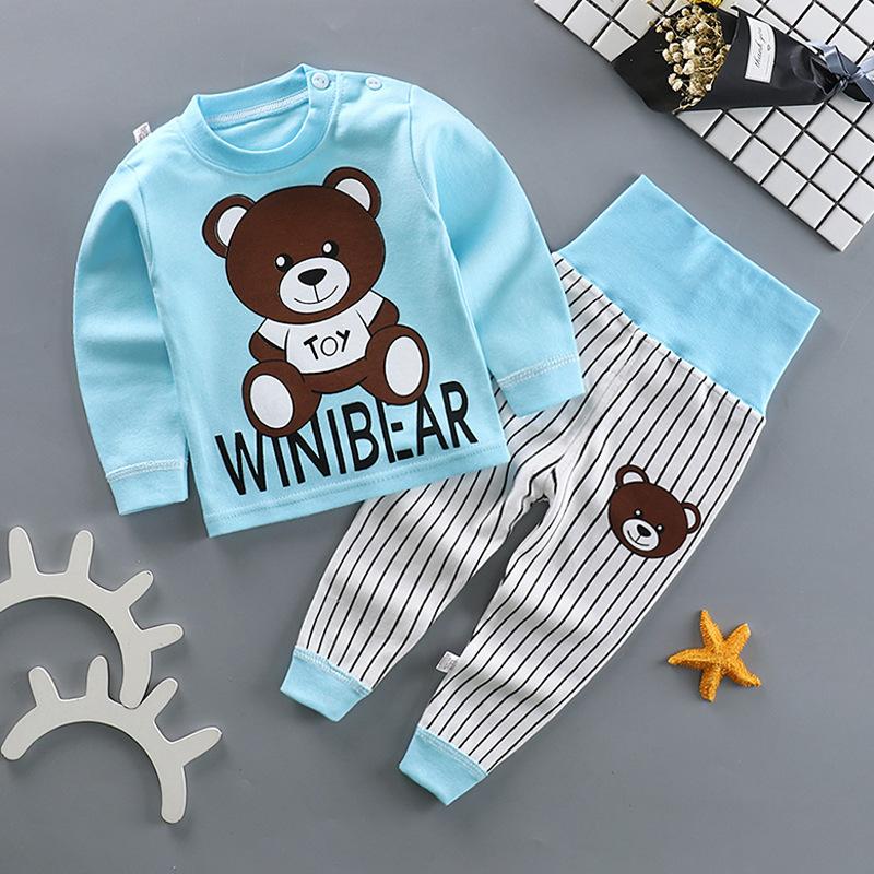 Spring Autumn 2PC Baby Cotton Clothing Sets Born Boys Clothes Suit Long Sleeve Tops + Hihg Waist Pants Kid Pajamas Set Panties, Camo
Spring Autumn 2PC Baby Cotton Clothing Sets Born Boys Clothes Suit Long Sleeve Tops + Hihg Waist Pants Kid Pajamas Set Panties, Camo