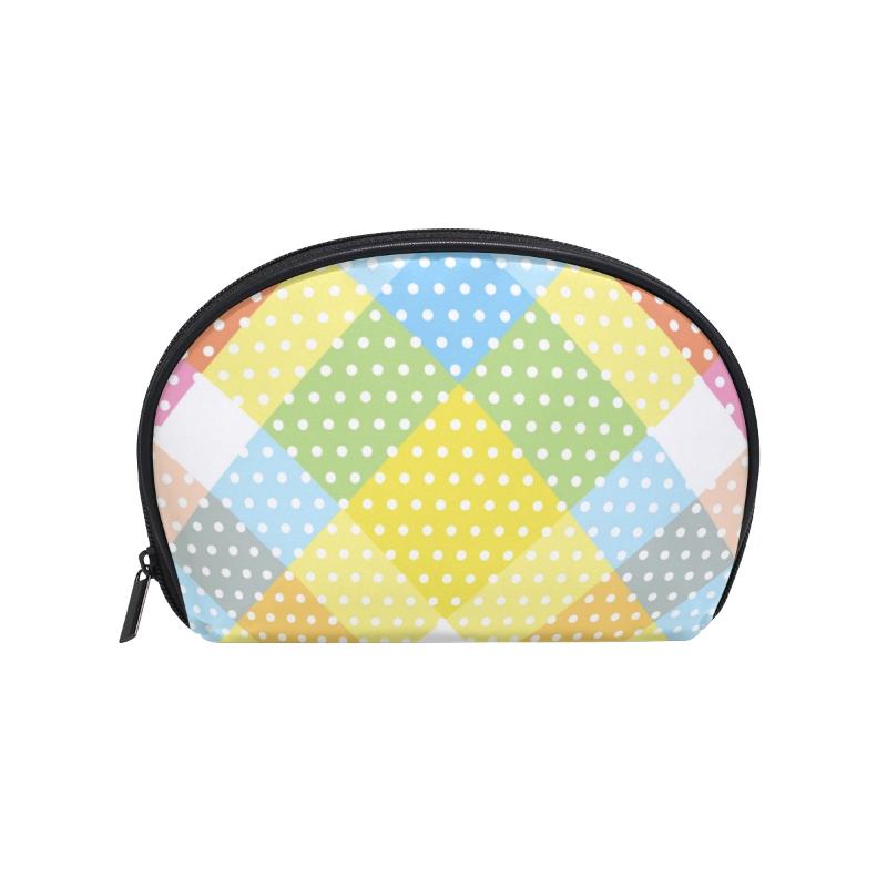 FengJu Multifuncition Shell Cosmetic Bag Purse Half Moon Hanging Travel Toiletry Pouch For Girls Woman Dots Geometry Bags & Cases
FengJu Multifuncition Shell Cosmetic Bag Purse Half Moon Hanging Travel Toiletry Pouch For Girls Woman Dots Geometry Bags & Cases