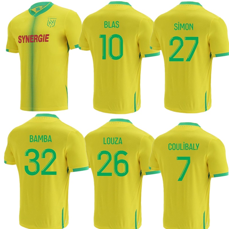 21/22 FC Nantes SOCCER JERSEYS HOME 2021 2022 LOUZA BAMBA SIMON KOLO MUANI BLAS COULIBALY JERSEY FOOTBALL SHIRTS uniforms Maillot de foot, Black
21/22 FC Nantes SOCCER JERSEYS HOME 2021 2022 LOUZA BAMBA SIMON KOLO MUANI BLAS COULIBALY JERSEY FOOTBALL SHIRTS uniforms Maillot de foot, Black