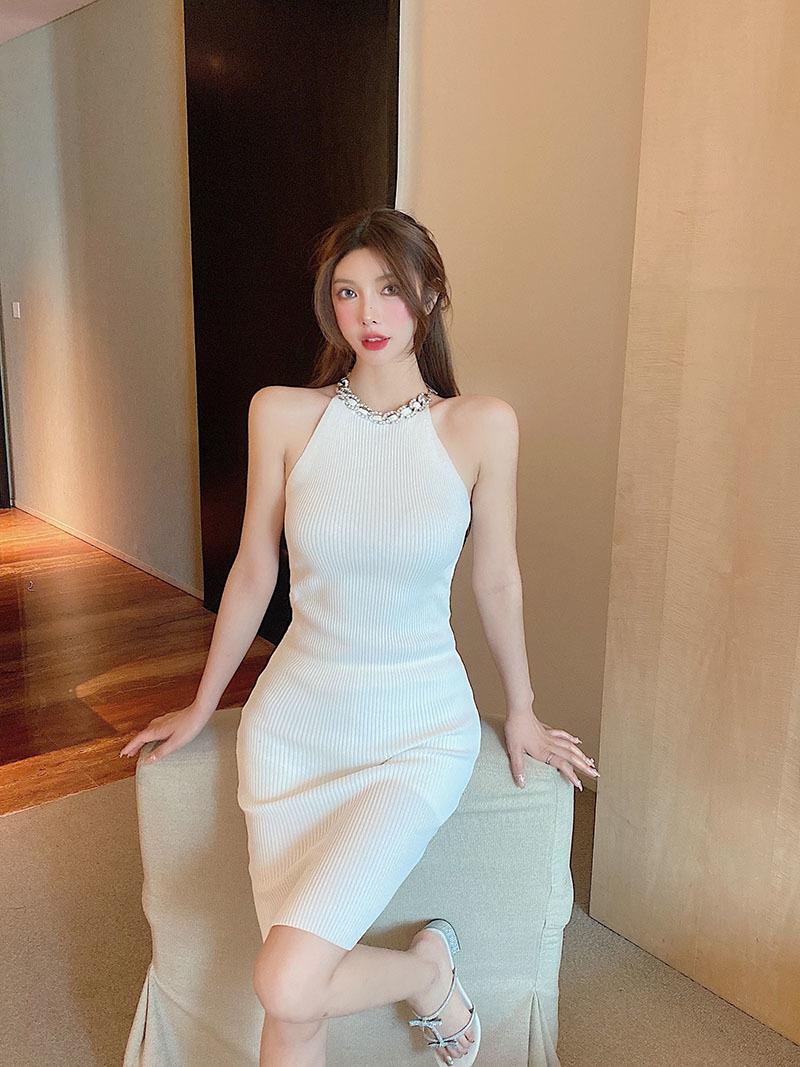 Summer Woman Sexy Off Shoulder Black knitted Korean Dresses For Women Stretch Bodycon Mini Pencil Dress 210518