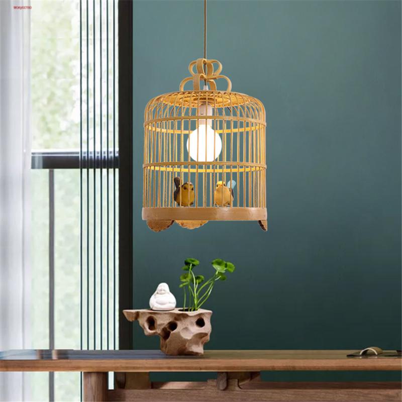 Pendant Lamps Chinese Restaurant Wooden Birdcage Led Lights For Kitchen Hallway Cottagecore Decor Loft Hanging Lamp Retro Art Fixtures
Pendant Lamps Chinese Restaurant Wooden Birdcage Led Lights For Kitchen Hallway Cottagecore Decor Loft Hanging Lamp Retro Art Fixtures