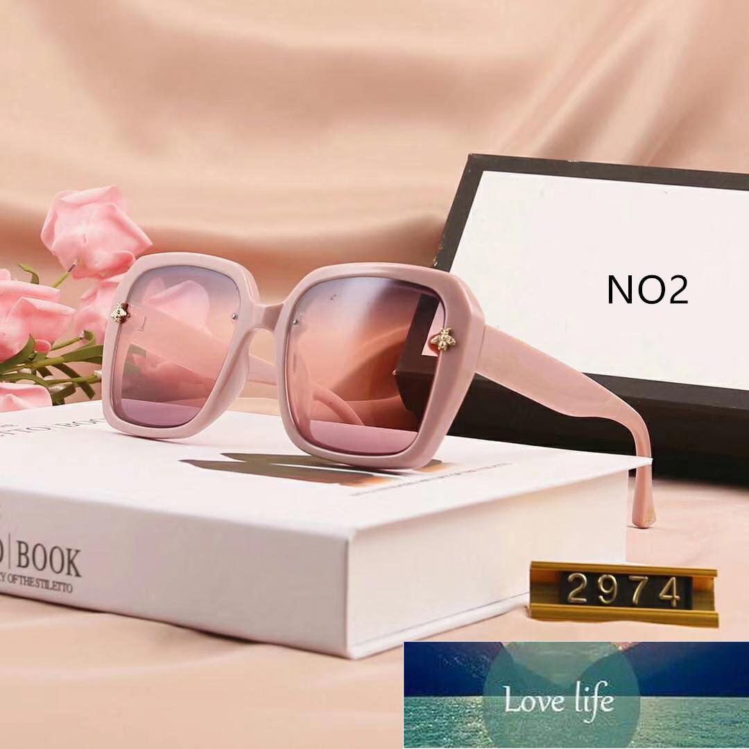 Summer Little Bee Sunglasses Fashion Sunglasses Goggle Glasses Style 2974 UV400 5 Color Option High Quality with Box
Summer Little Bee Sunglasses Fashion Sunglasses Goggle Glasses Style 2974 UV400 5 Color Option High Quality with Box