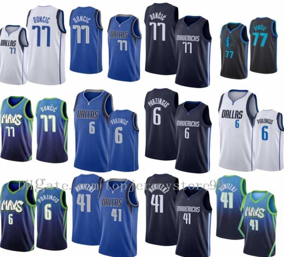 Wholesale Mens 77 Doncic Kristaps 6 Porzingis Basketball Jersey Mens Dirk 41 Nowitzki City Bule White Shirt 100% Stitched Size S-2XL, Black;red
Wholesale Mens 77 Doncic Kristaps 6 Porzingis Basketball Jersey Mens Dirk 41 Nowitzki City Bule White Shirt 100% Stitched Size S-2XL, Black;red