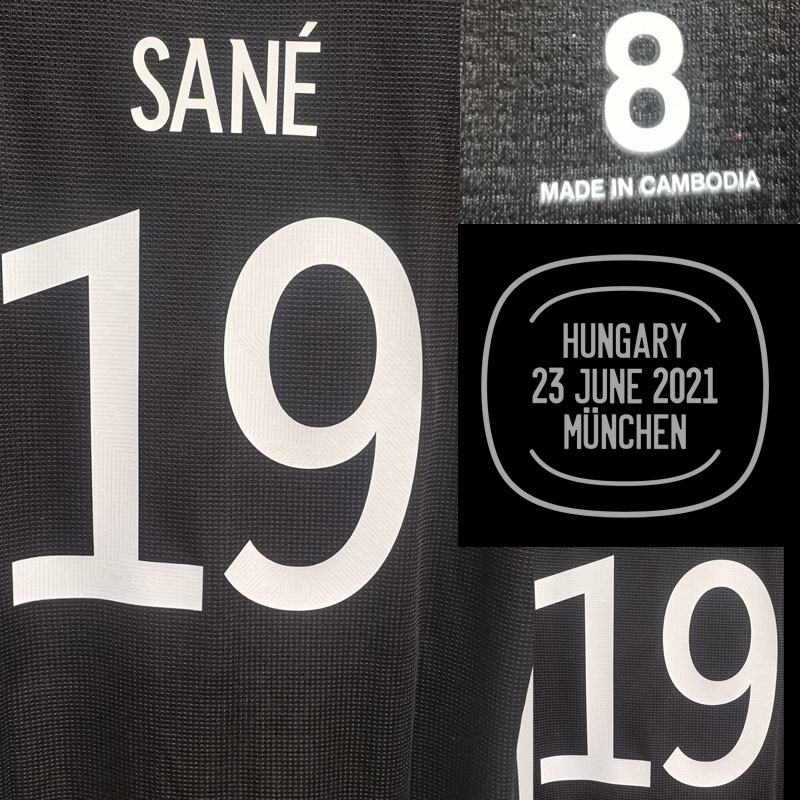 Home Textile 2021 Match Worn Player Issue Kroos Sane Muller Games Soccer Patch badge
Home Textile 2021 Match Worn Player Issue Kroos Sane Muller Games Soccer Patch badge