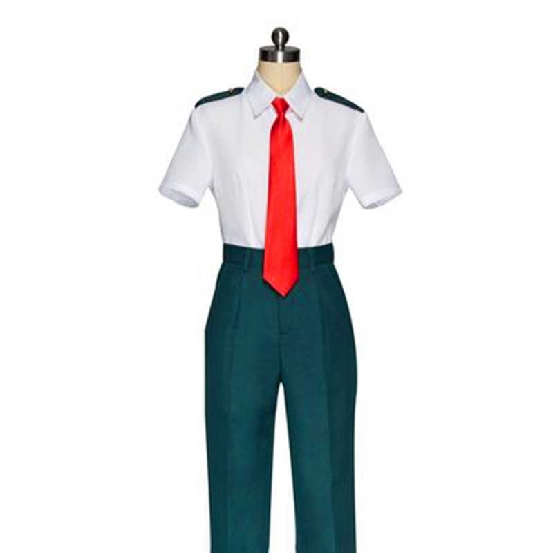 My Hero Academia Cosplay Costume Men Women School Uniform Midoriya Izuku Todoroki Shouto Bakugo katsuki Asui Tsuyu Ochaco Urara Y0913