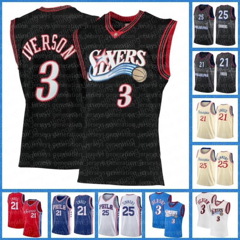Men's Philadelphia 76ers Jersey Joel 21 Embiid Red 2020/21 Allen 3 Iverson Ben 25 Simmons Swingman Jersey Statement Edition Men, Black;red
Men's Philadelphia 76ers Jersey Joel 21 Embiid Red 2020/21 Allen 3 Iverson Ben 25 Simmons Swingman Jersey Statement Edition Men, Black;red