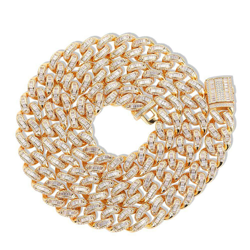 Hip Hop Square CZ Stone Paved Bling Iced Out 13mm Geometric Rhombus Cuban Miami Link Chain Necklaces for Men Rapper Jewelry X0509
Hip Hop Square CZ Stone Paved Bling Iced Out 13mm Geometric Rhombus Cuban Miami Link Chain Necklaces for Men Rapper Jewelry X0509