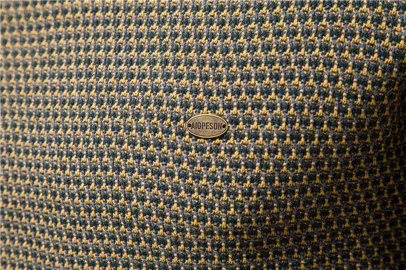 AIOPESON Cotton Spliced Pullovers Sweater Men Casual Warm O-neck Quality Mens Knitted Sweater Winter Fashion Sweaters for Men 220108