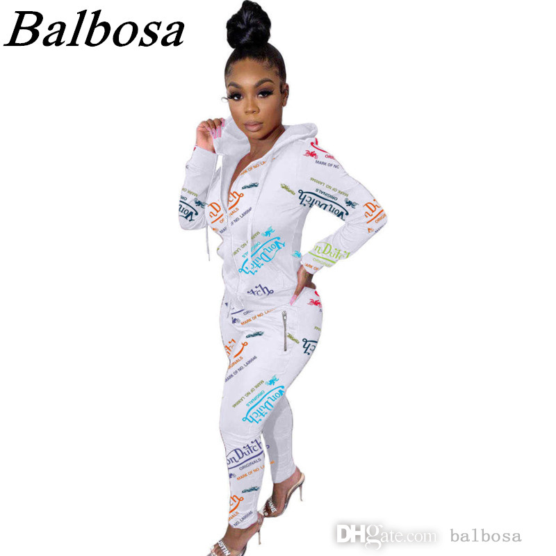 Women Tracksuits Two Pieces Pants Set Hoodies Designer Fashion Letters Printed Zipper Sweater Sports Suit Jogger Sportwear, White
Women Tracksuits Two Pieces Pants Set Hoodies Designer Fashion Letters Printed Zipper Sweater Sports Suit Jogger Sportwear, White