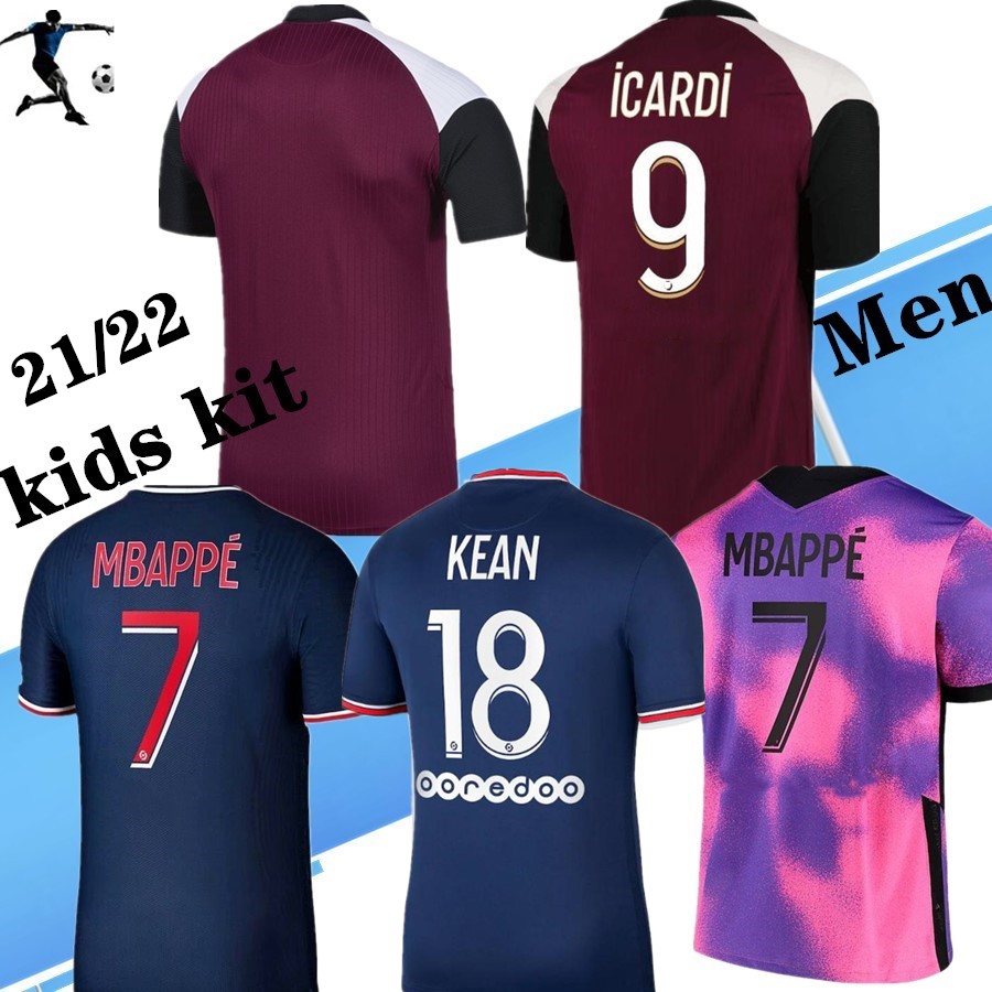 21 22 home 4th Maillots de foot ps soccer jersey 2021 2022 MBAPPE SARABIA jersey football kit champions shirt 3RD football shirt, 3rd+patch
21 22 home 4th Maillots de foot ps soccer jersey 2021 2022 MBAPPE SARABIA jersey football kit champions shirt 3RD football shirt, 3rd+patch