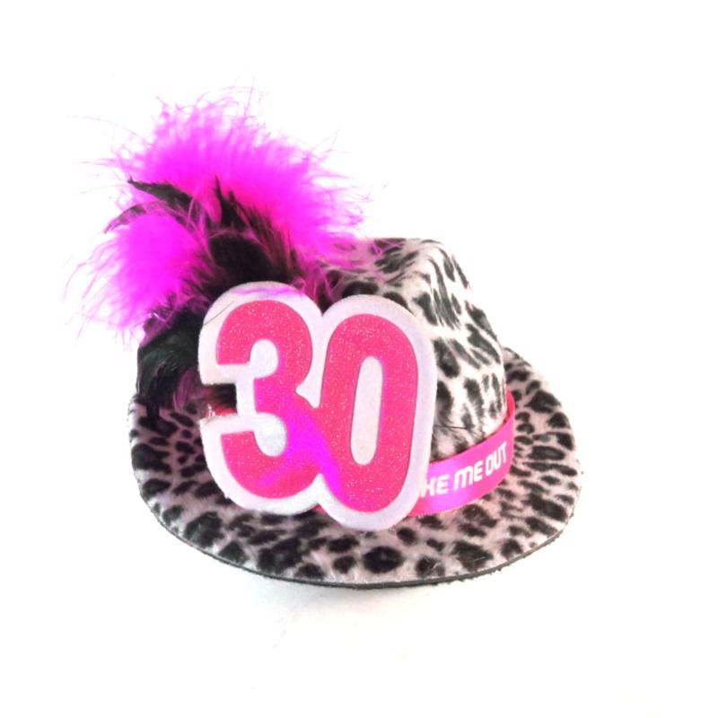 Party Hats 2021 Secret Pink Fashion Zebra Mini Fedora Hat On Hair Clips 21 30 40 50 Birthday Anniversary Novelties Feather Decoration
Party Hats 2021 Secret Pink Fashion Zebra Mini Fedora Hat On Hair Clips 21 30 40 50 Birthday Anniversary Novelties Feather Decoration