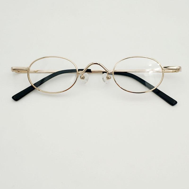 Fashion Sunglasses Frames Elliptical Forming Human Glasses, Very Small Lens Size, Gold, Black, Silver, Myopic Optical Prescription Glasses
Fashion Sunglasses Frames Elliptical Forming Human Glasses, Very Small Lens Size, Gold, Black, Silver, Myopic Optical Prescription Glasses