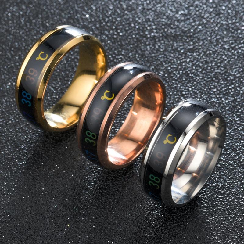 Cluster Rings Men Women Fashion Sale Stainless Steel Display Protect Health Test Finger Smart Sensor Temperature Detection Jewelry Ring
Cluster Rings Men Women Fashion Sale Stainless Steel Display Protect Health Test Finger Smart Sensor Temperature Detection Jewelry Ring