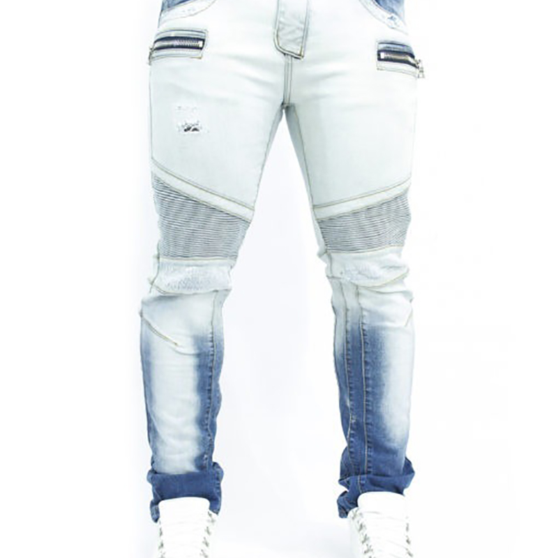 Fashionable Mens Blue Jeans Slim Elastic Gradient Pants Comfortable and Breathable Menfolk Trousers Street Style
Fashionable Mens Blue Jeans Slim Elastic Gradient Pants Comfortable and Breathable Menfolk Trousers Street Style