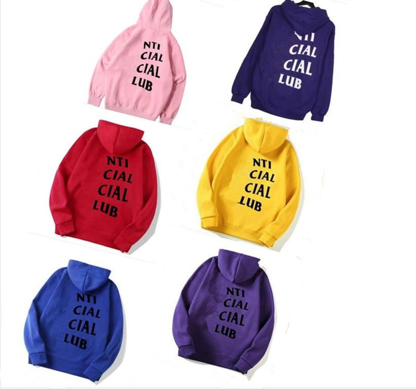Mens Designer Hoodies High Quality Pullover Men Clothing Antisocial club Hip Hop Long Sleeve Couples Sweatshirts S-3XL, Blue
Mens Designer Hoodies High Quality Pullover Men Clothing Antisocial club Hip Hop Long Sleeve Couples Sweatshirts S-3XL, Blue