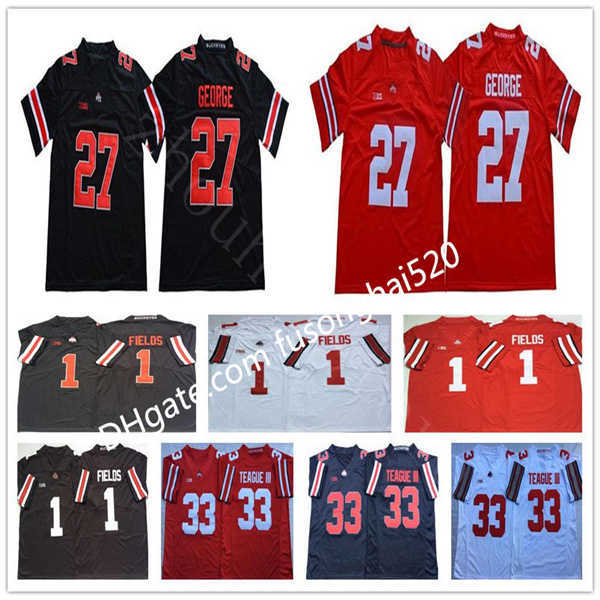Ohio State Buckeyes Football 5 Garrett Wilson Jersey 1 Justin Fields 2 Chris Olave 4 Julian Fleming 33 Master Teague III Eddie George, Black
Ohio State Buckeyes Football 5 Garrett Wilson Jersey 1 Justin Fields 2 Chris Olave 4 Julian Fleming 33 Master Teague III Eddie George, Black