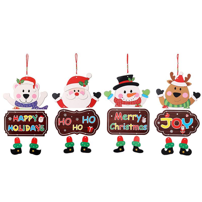 Christmas Decorations Decoration Supplies Paper With Leg Pendant Door Hanger-elderly/ 4 Styles 1pc
Christmas Decorations Decoration Supplies Paper With Leg Pendant Door Hanger-elderly/ 4 Styles 1pc