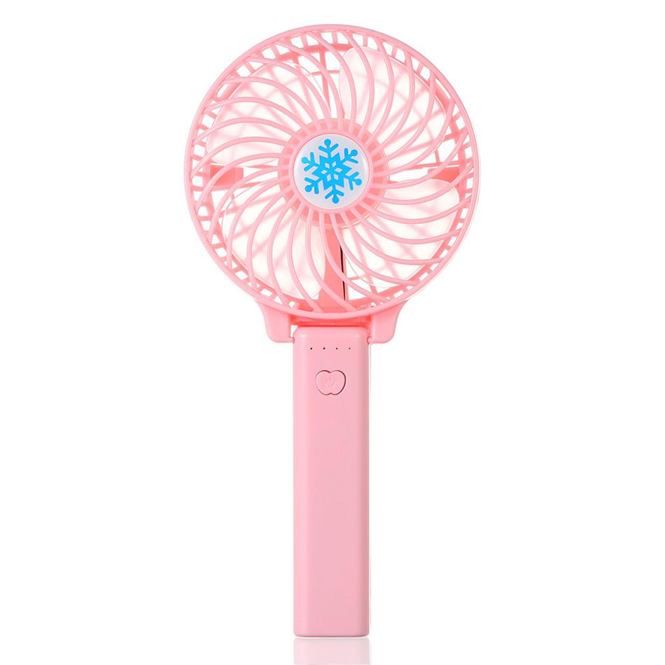 3Gadgets Portable Rechargeable USB Charging Cool Removable Rotating Handheld Mini Outdoor Fans Pocket Folding Fan Party Favor