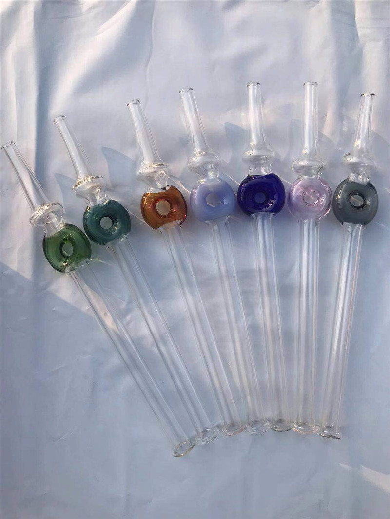 Colorful Smoking Oil Burner Pipes Pyrex Glass Straw Dab Pipe Different Style Nectar Collect
Colorful Smoking Oil Burner Pipes Pyrex Glass Straw Dab Pipe Different Style Nectar Collect
