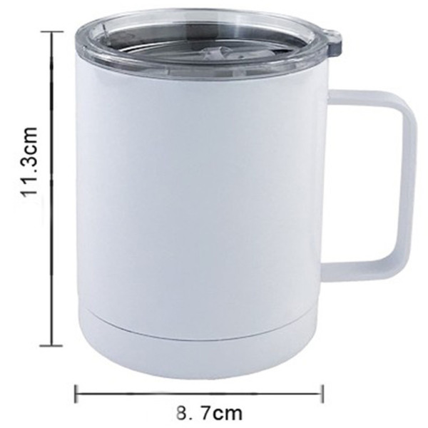 A-Cheapest 10oz Sublimation Blank Coffee Mug Car Cup Office Double Wall Sublimation Insualted Vacuum Drinking Water Tumbler With Handle
A-Cheapest 10oz Sublimation Blank Coffee Mug Car Cup Office Double Wall Sublimation Insualted Vacuum Drinking Water Tumbler With Handle