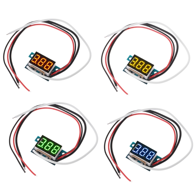 Dc 4V-30V 0-10A Digital Led Meter Current Panel Meter 0.36in Modules Reverse Protection Tester Tool