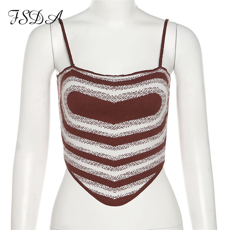 heart 2021 summer y2k crop knit women brown backless sleeveless red beach 90s off shoulder casual tank high quality, White
heart 2021 summer y2k crop knit women brown backless sleeveless red beach 90s off shoulder casual tank high quality, White