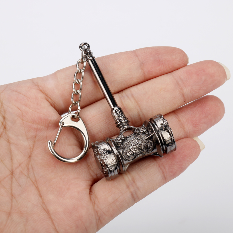 HANCHANG Game Theme Key Chain Zinc Alloy Hammer Shape Keychain Best Friends Christmas Gift
HANCHANG Game Theme Key Chain Zinc Alloy Hammer Shape Keychain Best Friends Christmas Gift